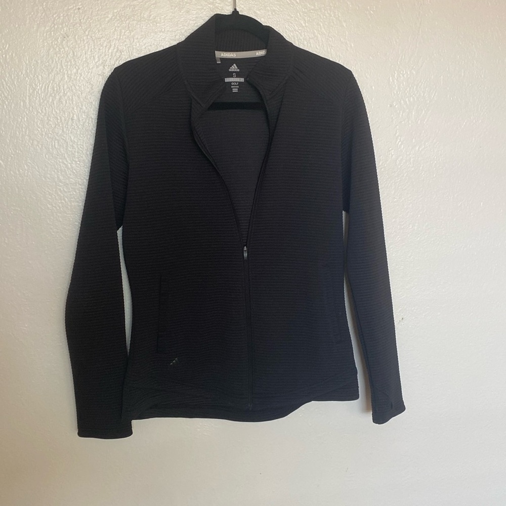 Adidas full zip athletic jacket
